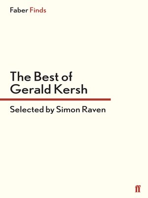 cover image of The Best of Gerald Kersh